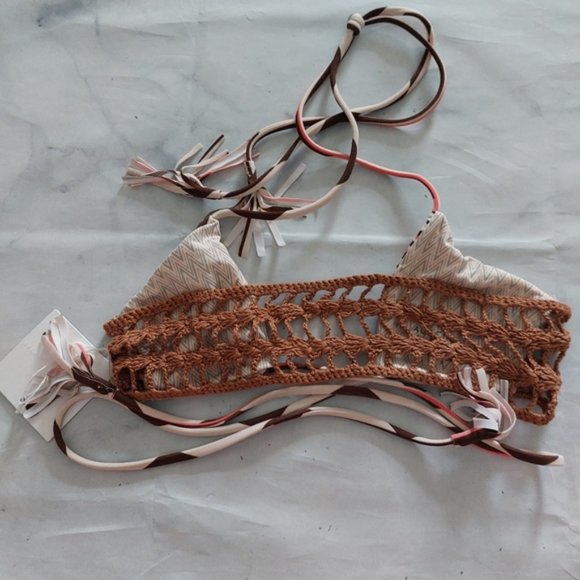 Acacia Swim Kenya Bikini Top Native - Picture 6 of 8